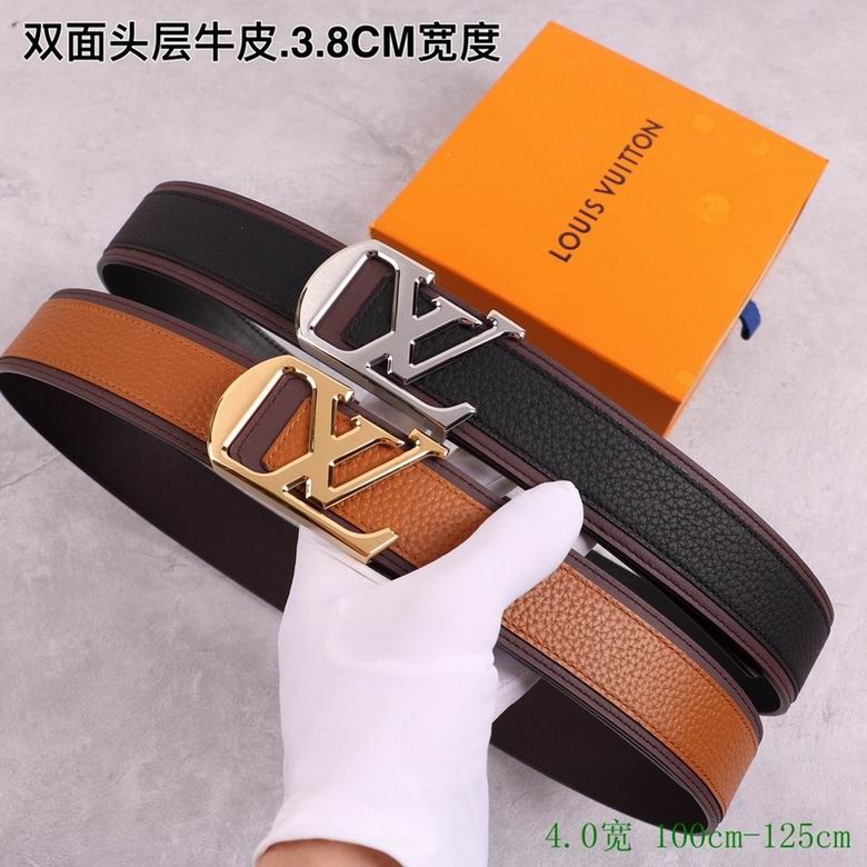 LV Belt 40mmX95-125CM 7D (787)